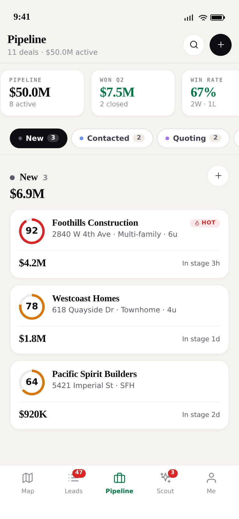 BuildMapper mobile pipeline